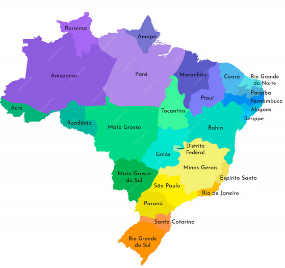 Mapa do Brasil